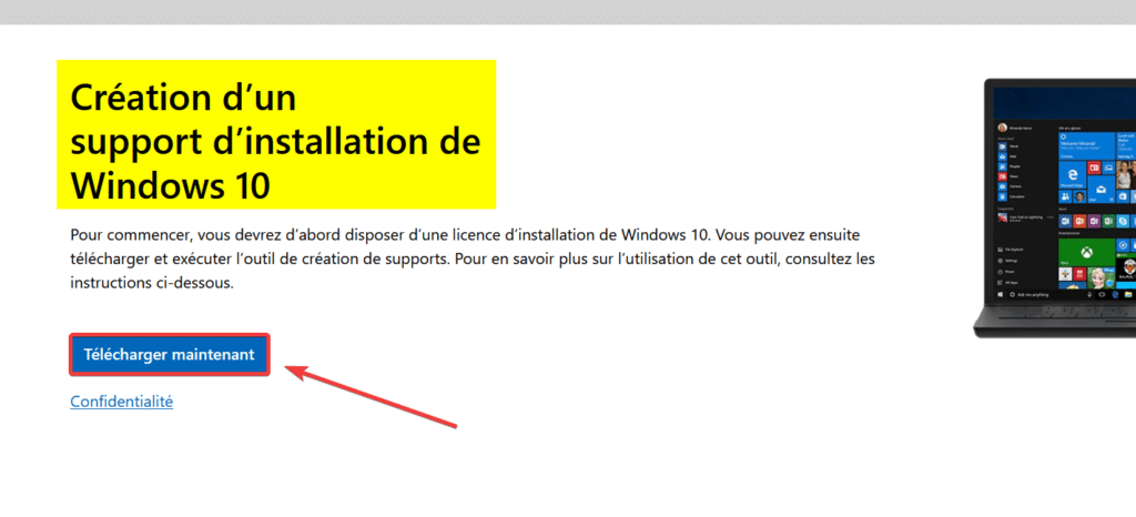 Microsoft Télécharger MediaCreationTool