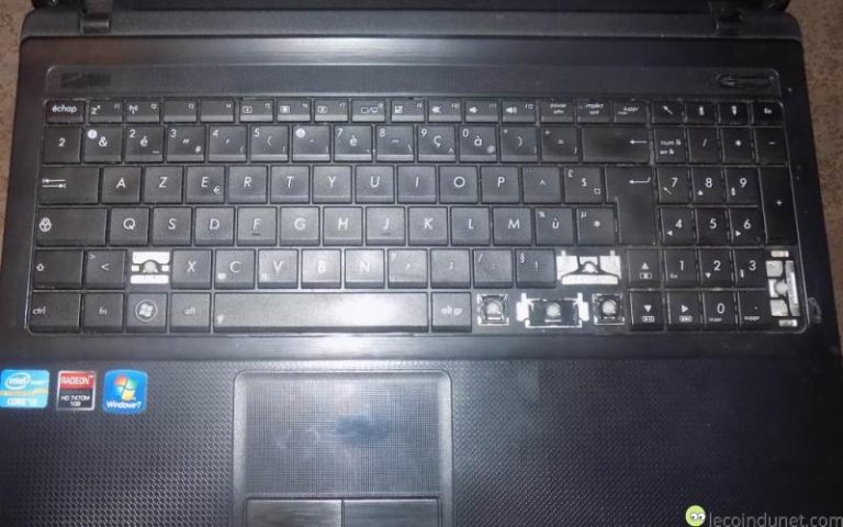 Clavier Asus HS