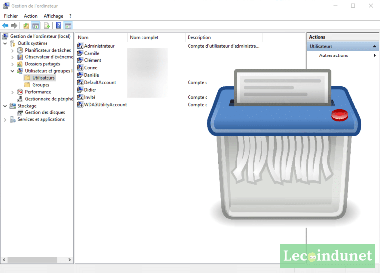Comment supprimer un compte utilisateur dans Windows 10 ?