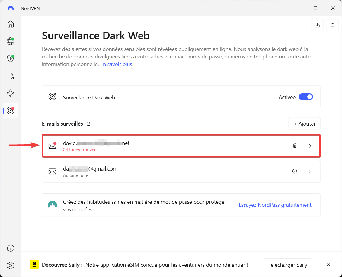 NordVPN alerte fuite de données